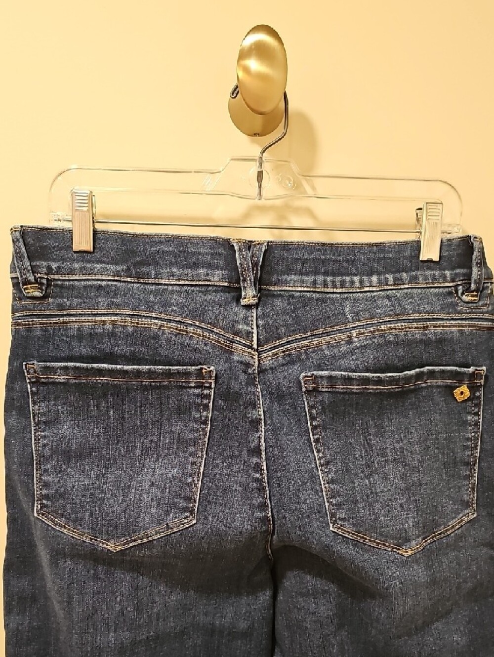 Democracy AbSolution Skyrise Repreve Side Seam Wide Leg Jeans; EUC; Size 12 - Picture 9 of 13